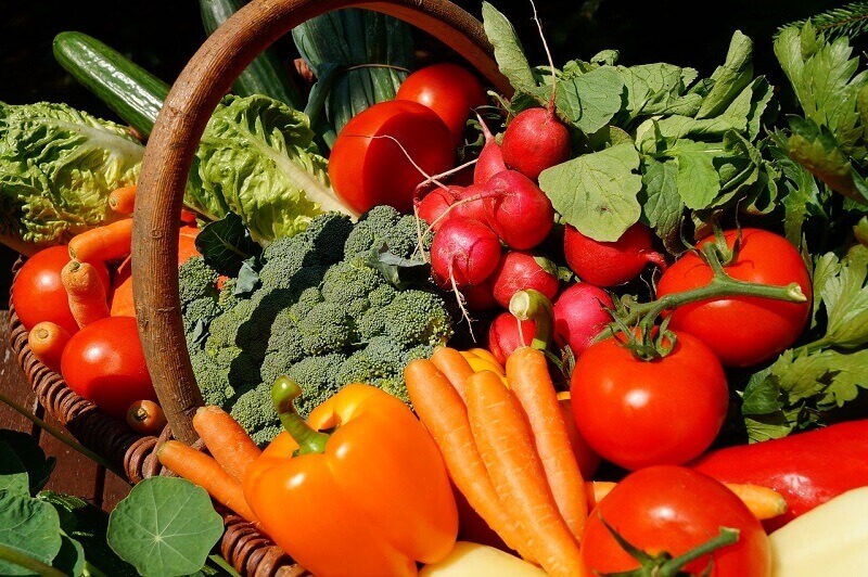 Did you know that almost 20% of the daily water intake comes from vegetables and fruits?