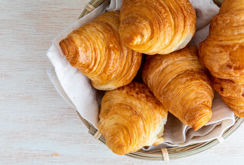 Homemade French croissants that melt in your mouth