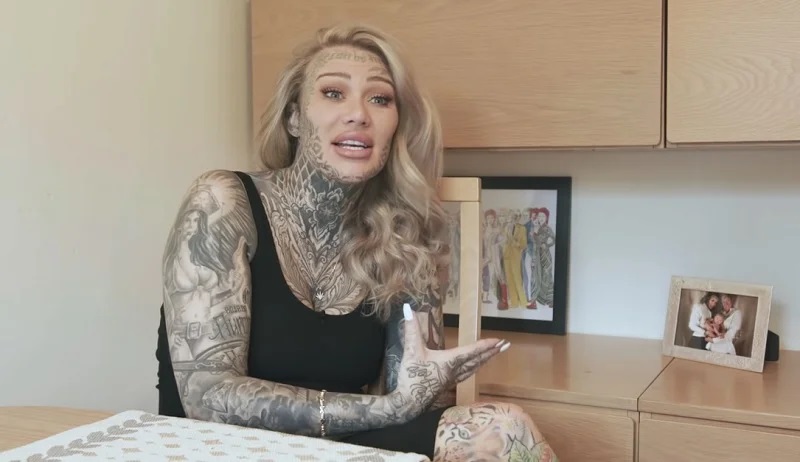 “I’m called a bad mother because I’m covered in tattoos” - says Becky Holt, 'Britain's most tattooed woman'