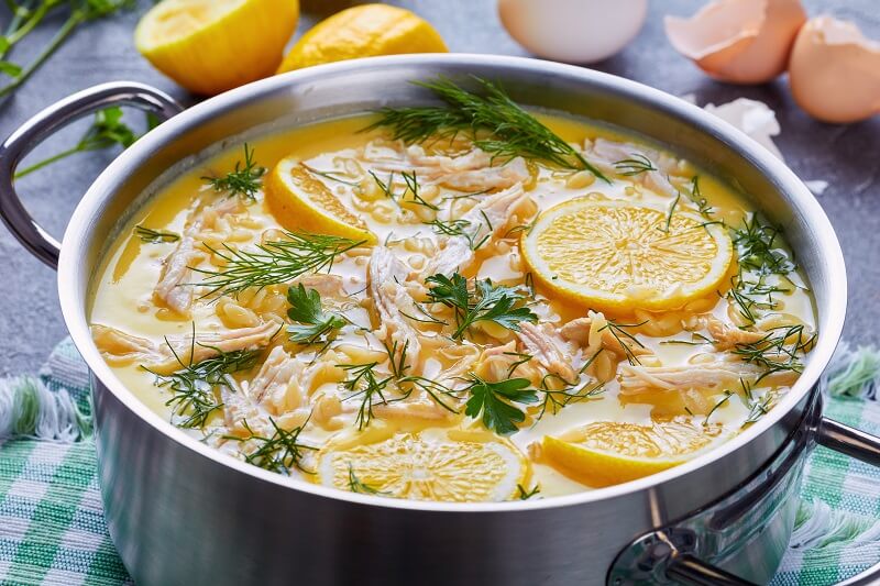 Greek chicken soup - A perfect recipe for lunch