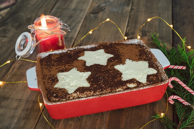 Gingerbread Christmas tiramisu: quick to prepare and irresistibly delicious