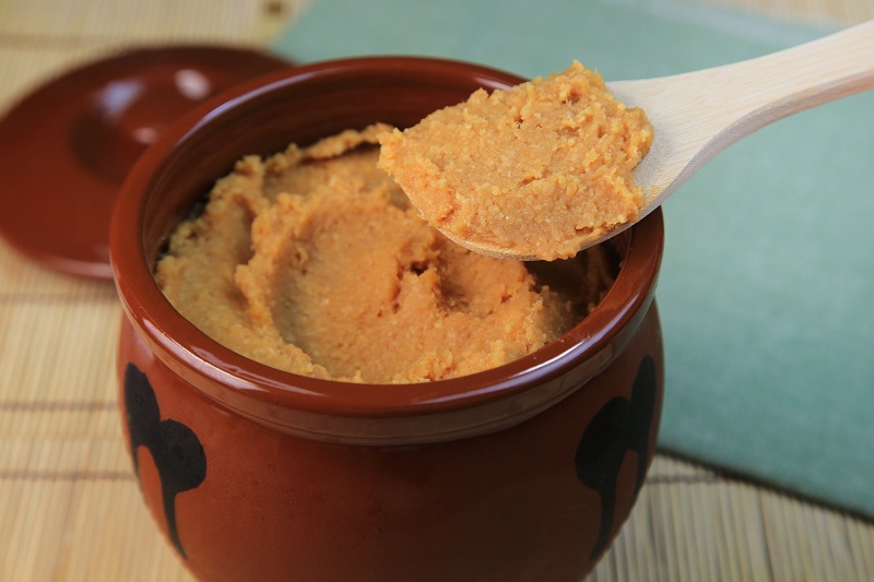 Soybean paste, a healthy appetizer recipe for fasting days