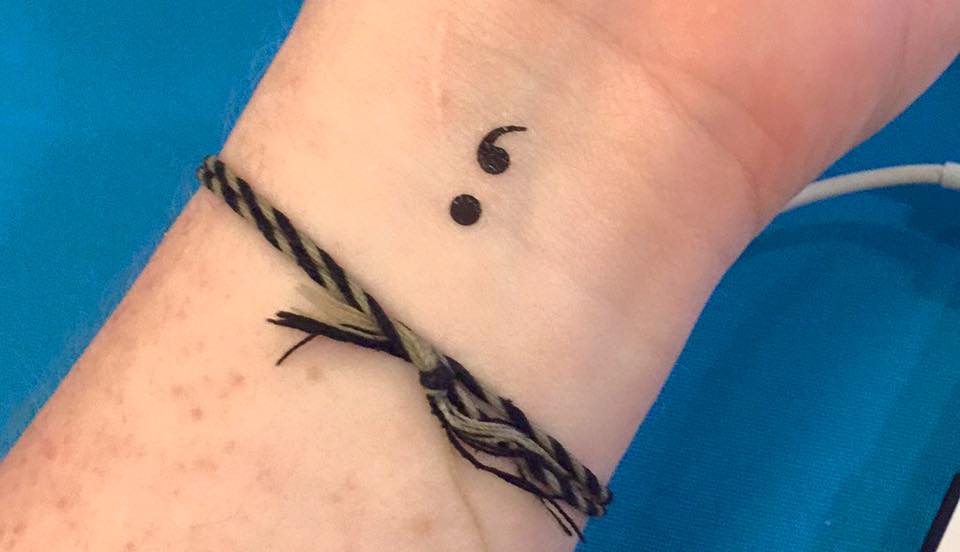 What does it mean if someone has a semicolon tattoo? The hidden meaning of the design